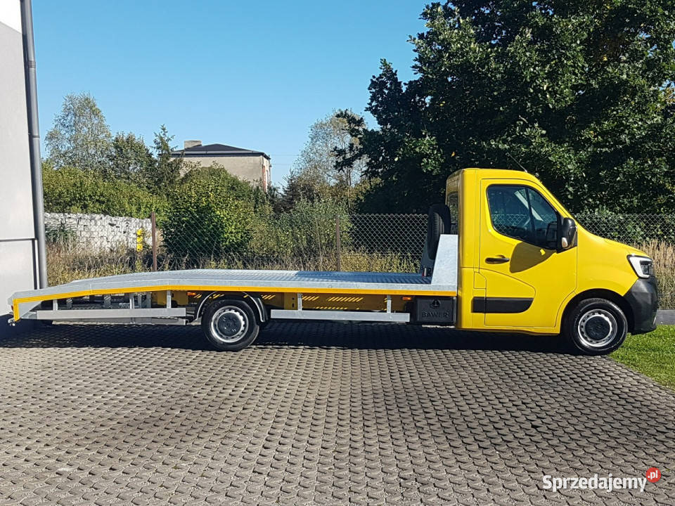 Renault Master LAWETA NAJAZD 5M AUTOLAWETA POMOC żółty