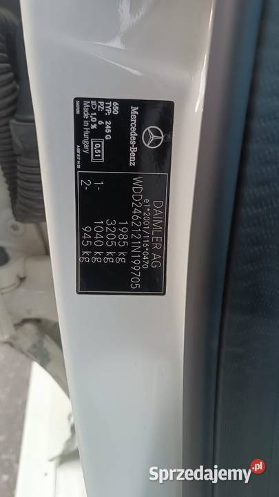 MercedesBenz Klasa B W246 15 mały przebieg Krobia