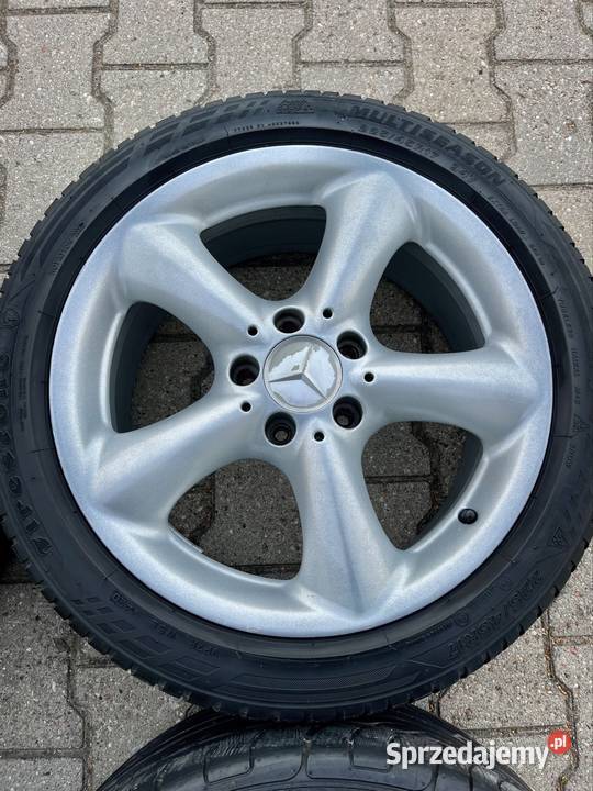 Alufelgi koła 17 5x112 Mercedes dwie szerokości aluminiowe lubelskie Świdnik sprzedam