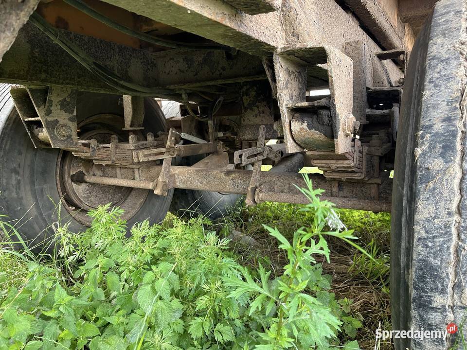 Przyczepa tandem resor