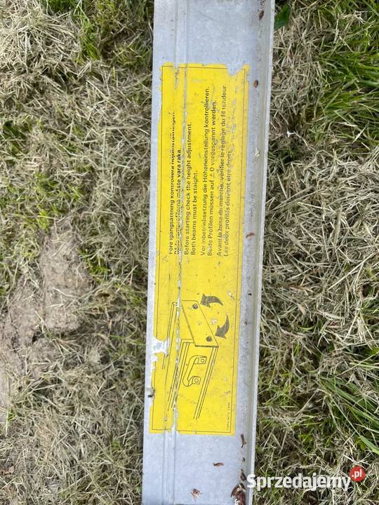 Listwa łata dwuprofilowa do betonu aluminiowa Nowy Sącz sprzedam