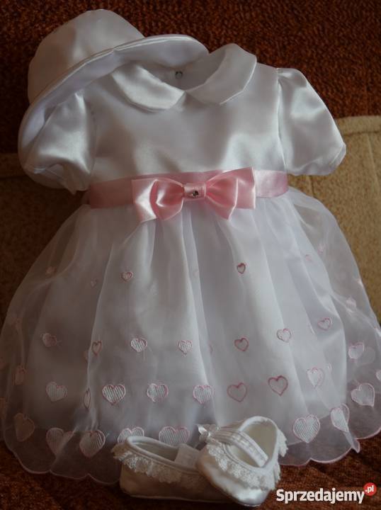 Sukienka do chrztu Krasnal