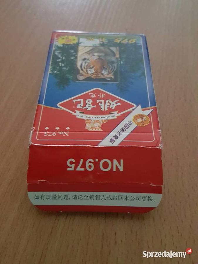 KARTY do gry z CHIN talia 54 listki Złotniki