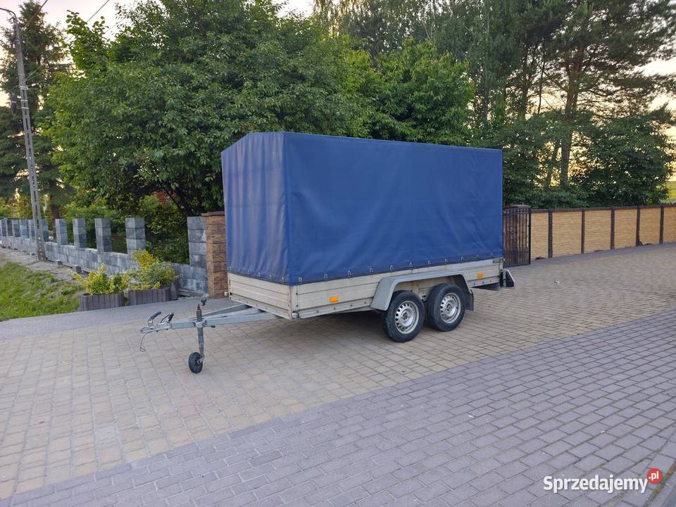 Przyczepa RYDWAN Dwuosiowa DMC 750 320 x 150 Wodzisław
