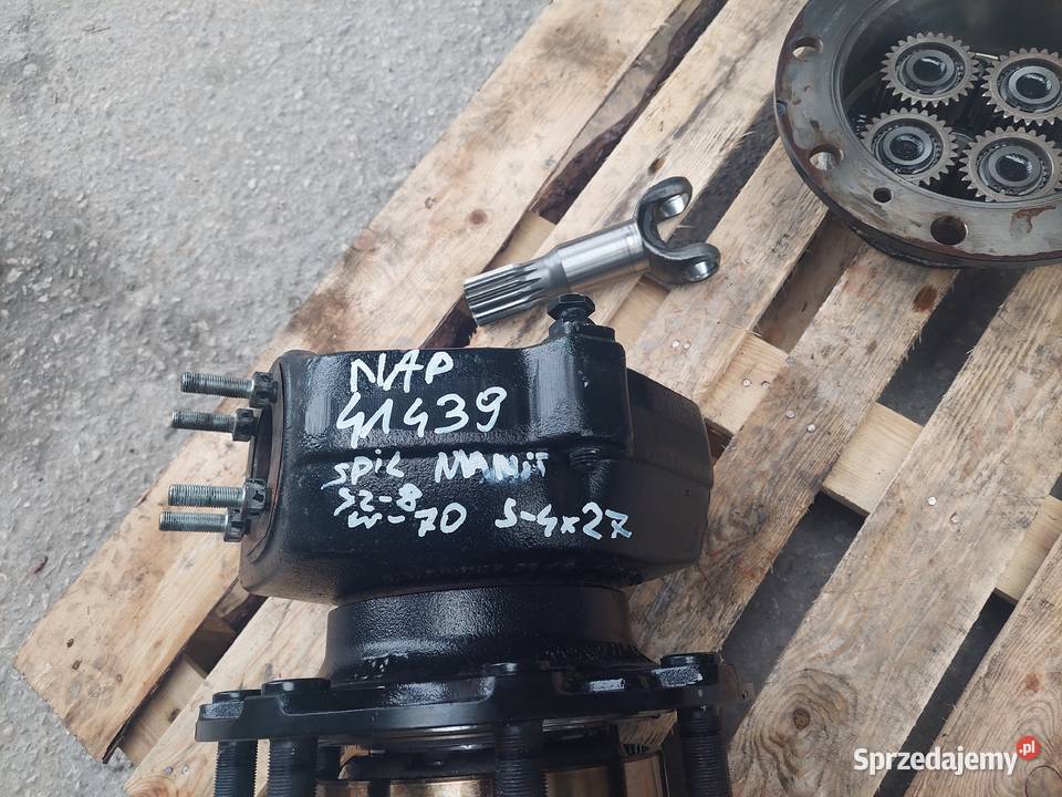 ZWOLNICA ZE ZWROTNICA SPICER MANITOU 1440 1740 Części do maszyn budowlanych