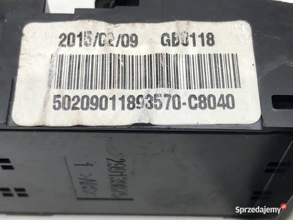 PRZEŁĄCZNIK SZYB HYUNDAI i20 II 93570C8040 Mechanizmy opuszczania szyb podkarpackie