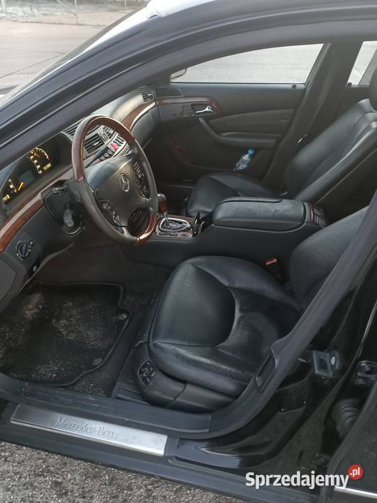 Mercedes s 220 long 50v8 306 Rok produkcji 2001 Bolesławiec