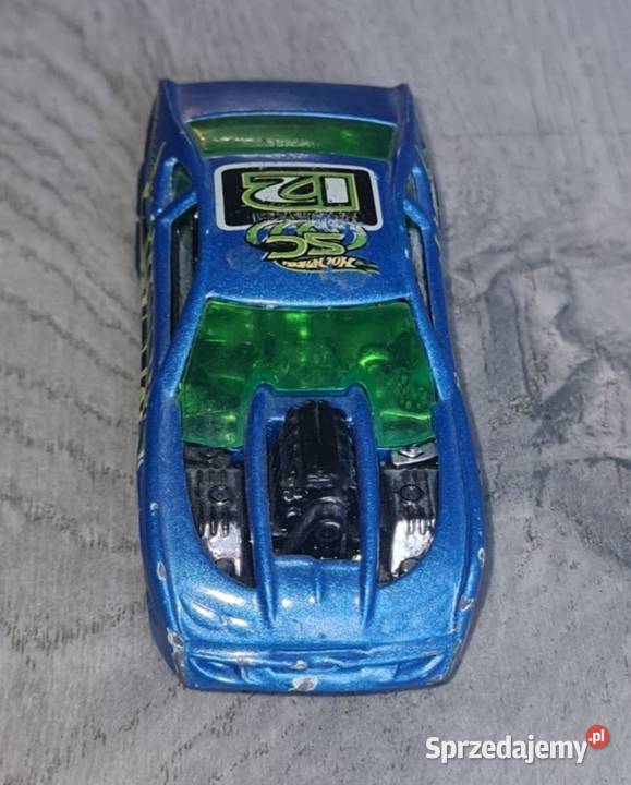 Autko samochód resorak Hot Wheels Overbored 2003 zielony Łódź