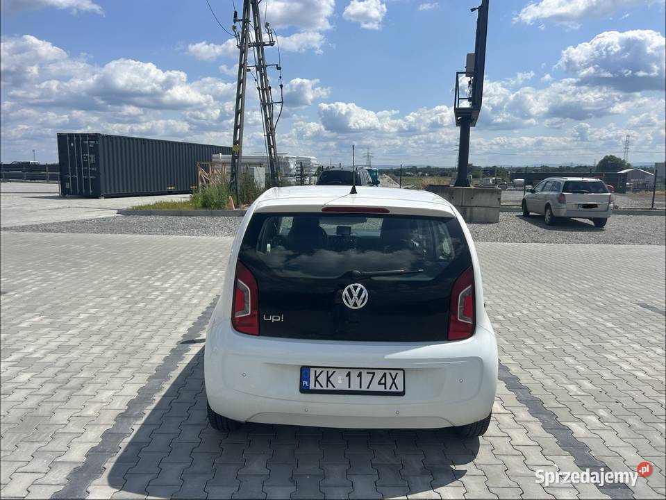 VW Up High Up 10 60 5drzwiowy Podgrzewane Fotele 999cm3 Kraków