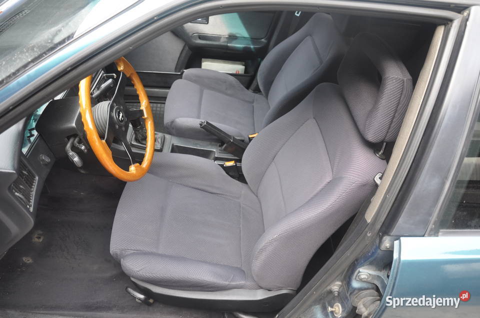 Fotele Para Czarne Audi 80 B4 Kubełki Pół osobowe Fotele i kanapy Rzeszów sprzedam