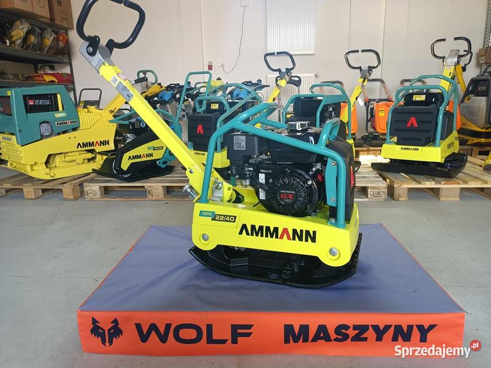 ZAGĘSZCZARKA REWERSYJNA AMMANN APR 2240 NOWA