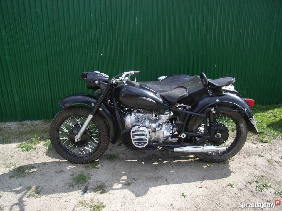 K750 ural dniepr emka M72 motocykl z wózkiem manualna
