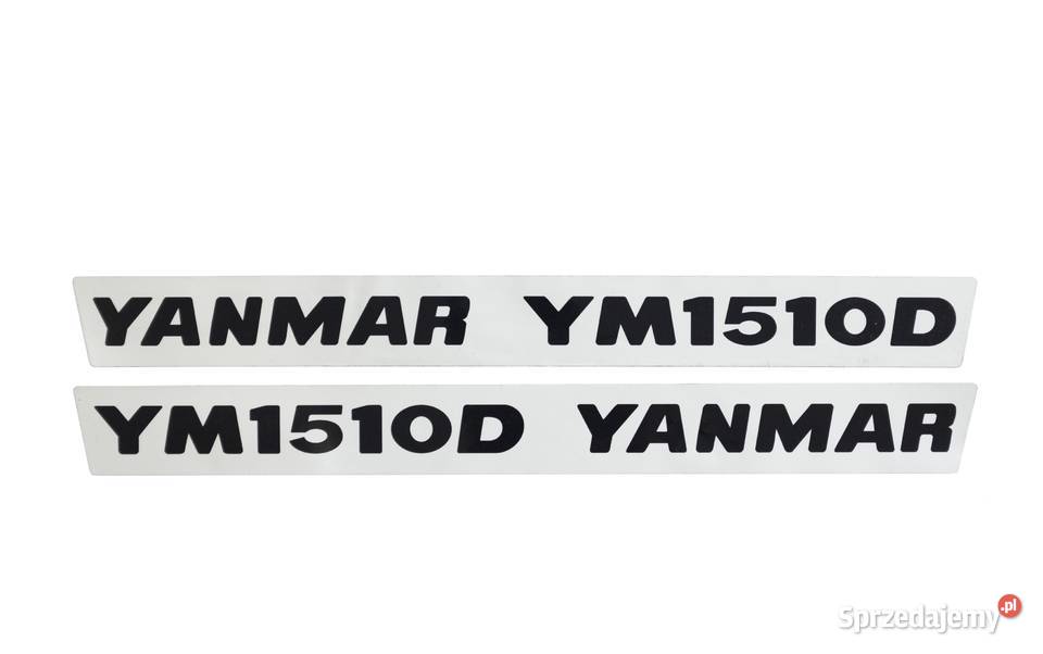 Naklejki Yanmar YM1510D podkarpackie Tajęcina