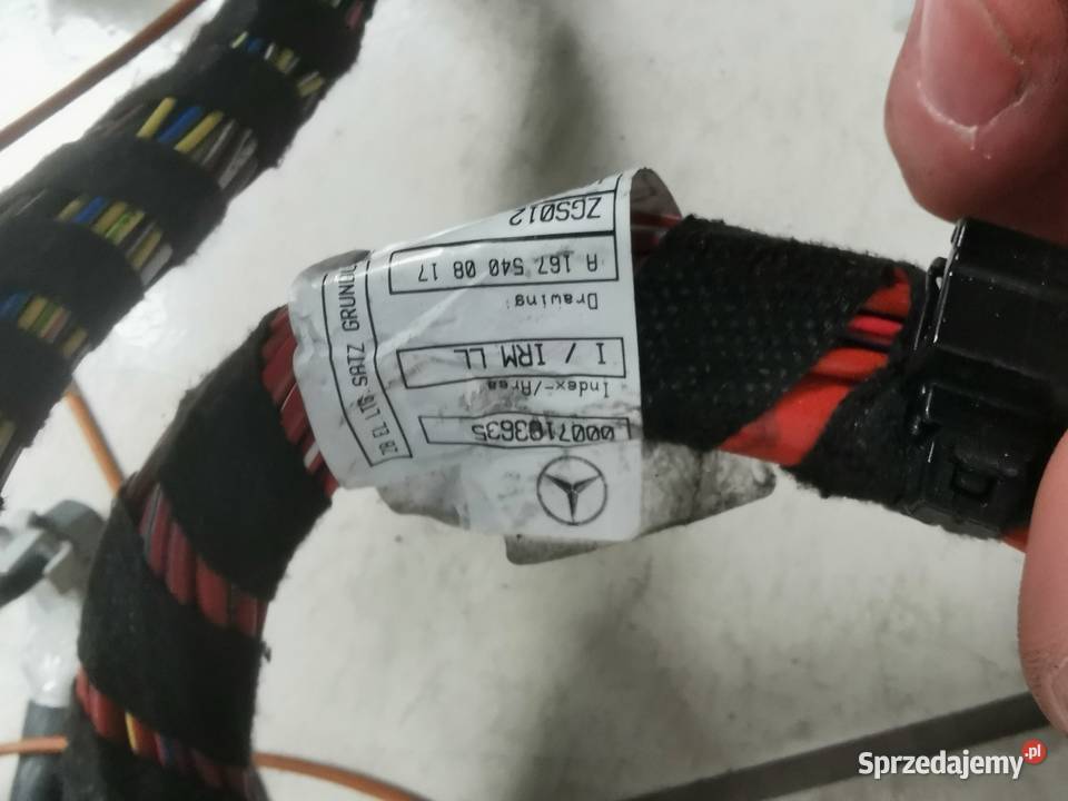 Wiązka bagażnika Mercedes Gle W167 A1675400817 Złocieniec