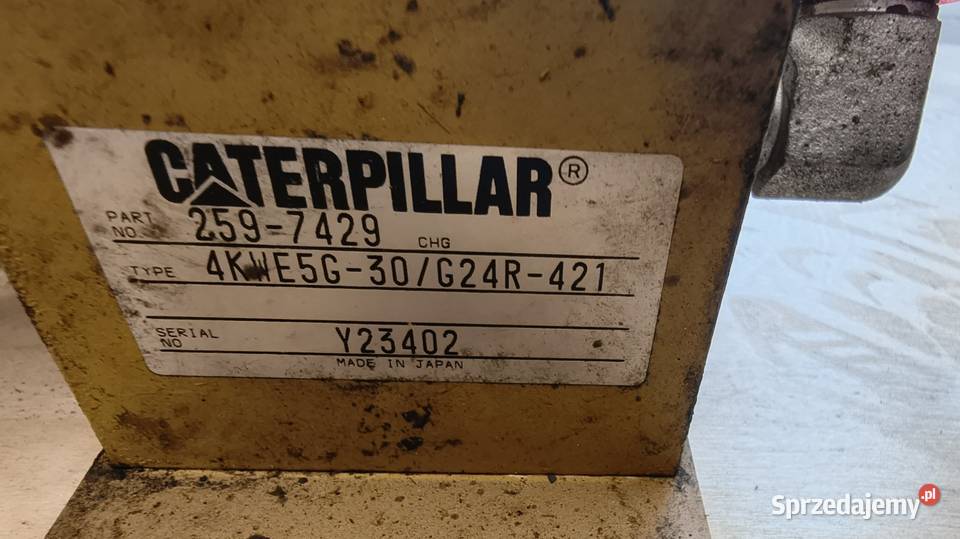 Elektrozawór Hydrauliczny Blokowy CAT 324e Staszów