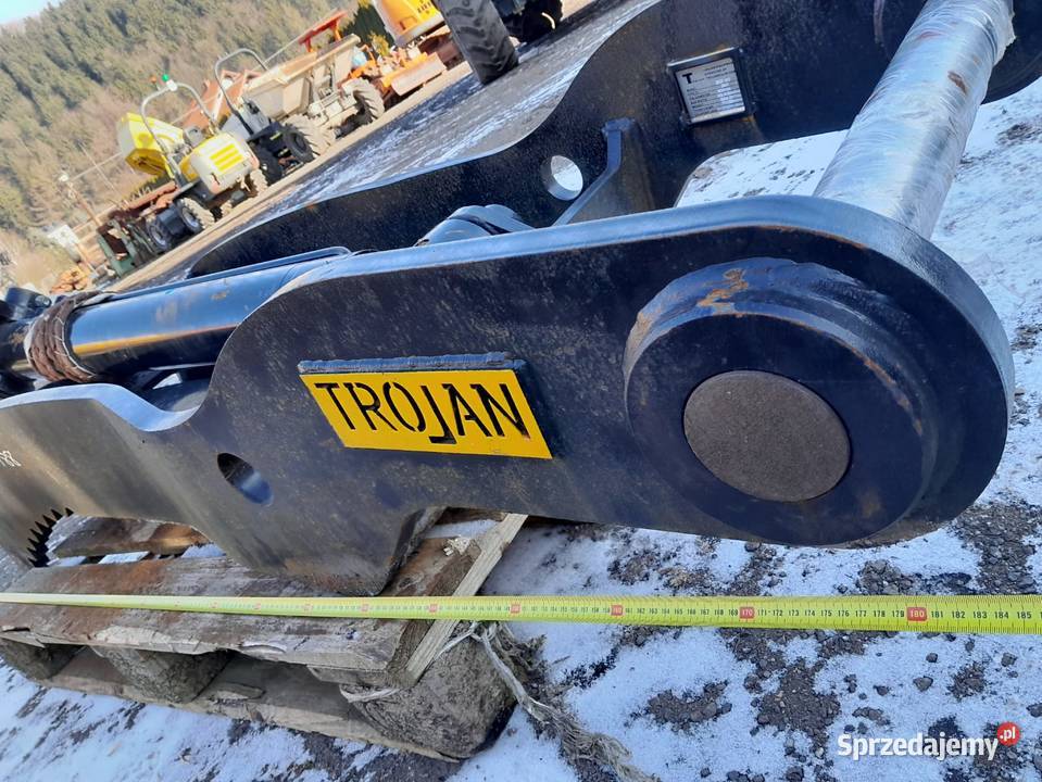 Łapa dociskowa hydrauliczna chwytak wyburzeniowy Maków Podhalański