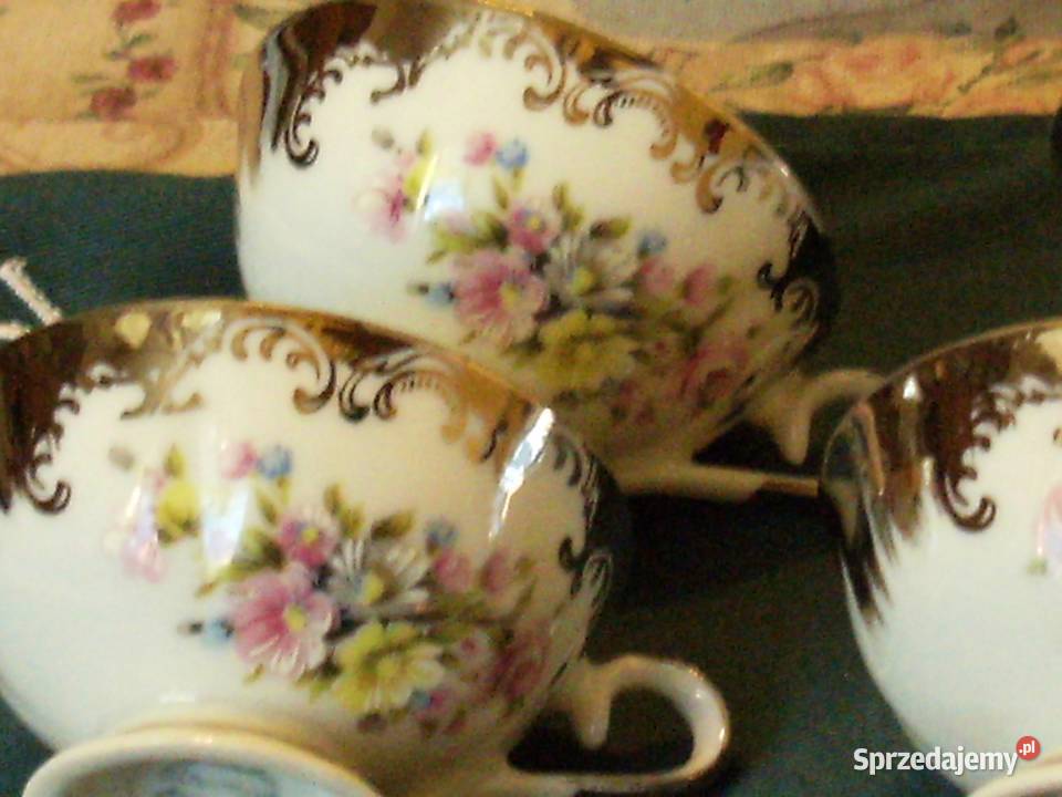 Serwis kawowy mokka stara porcelana Tirschen Porcelana i szkło małopolskie Kraków sprzedam