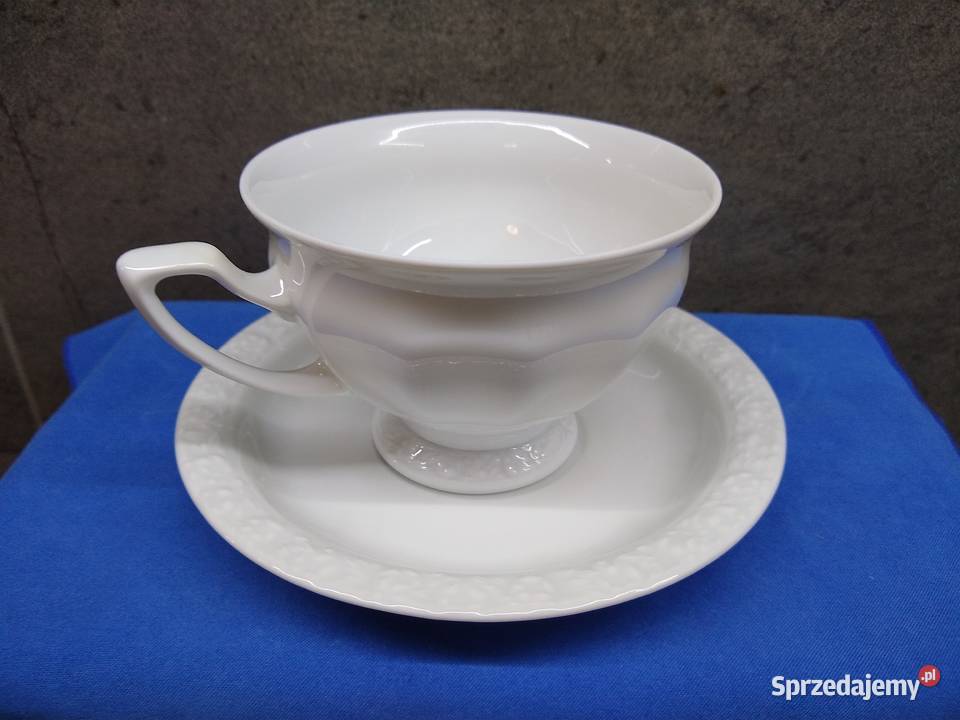 Filiżanka spodek Rosenthal Biała Maria Classic Kalisz sprzedam