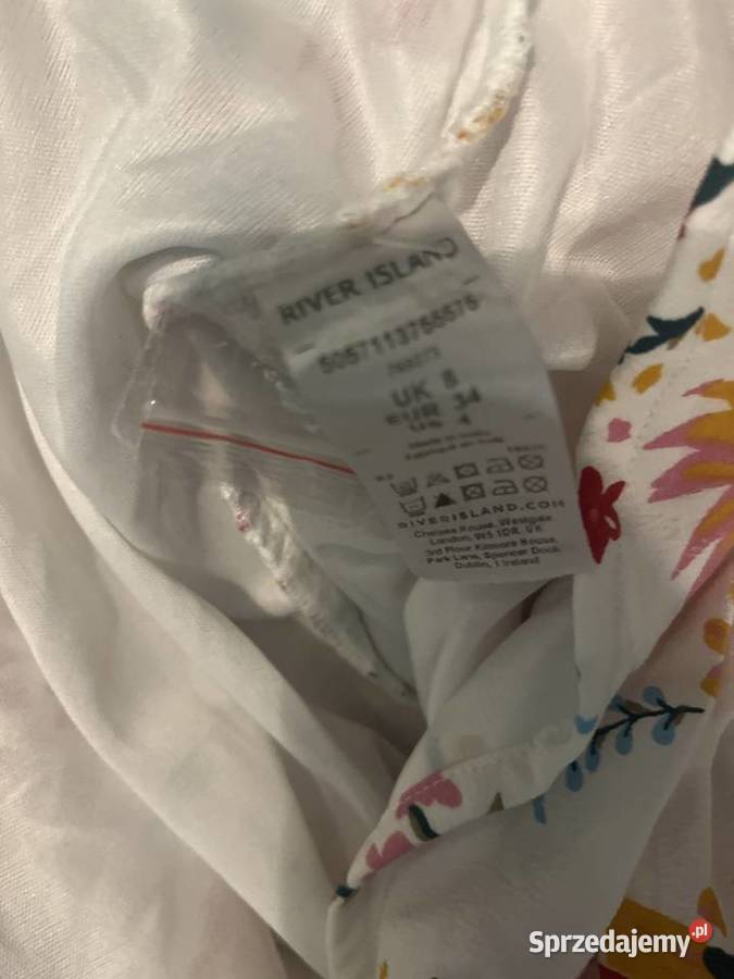 River Island sukienka modny wzór kwiaty