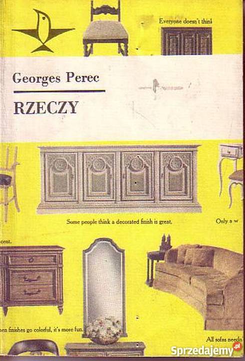 0449 RZECZY GEORGES PEREC Czyrna
