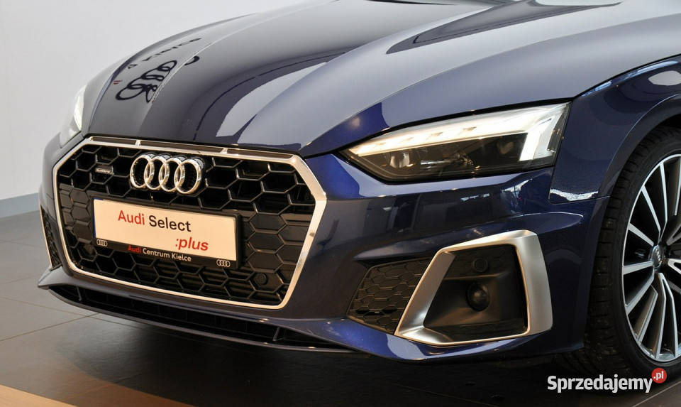 Audi A5 45 TFSI Quattro Sline BO Matrix Kamera kurtyny powietrzne A5