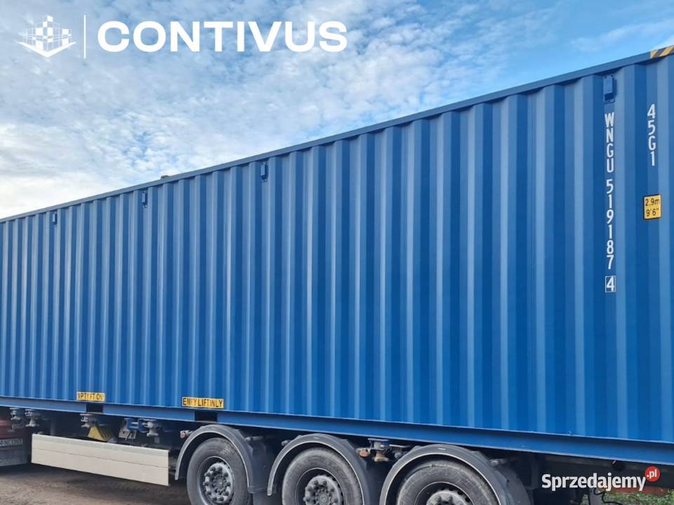 Kontener morski magazynowy12 metrowy40 HC Magazynowanie lubelskie Lublin