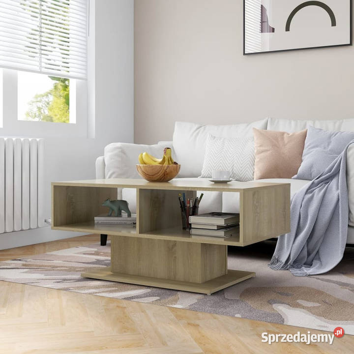 Stolik kawowy dąb sonoma 1035x50x445 WM806825 mazowieckie Warszawa