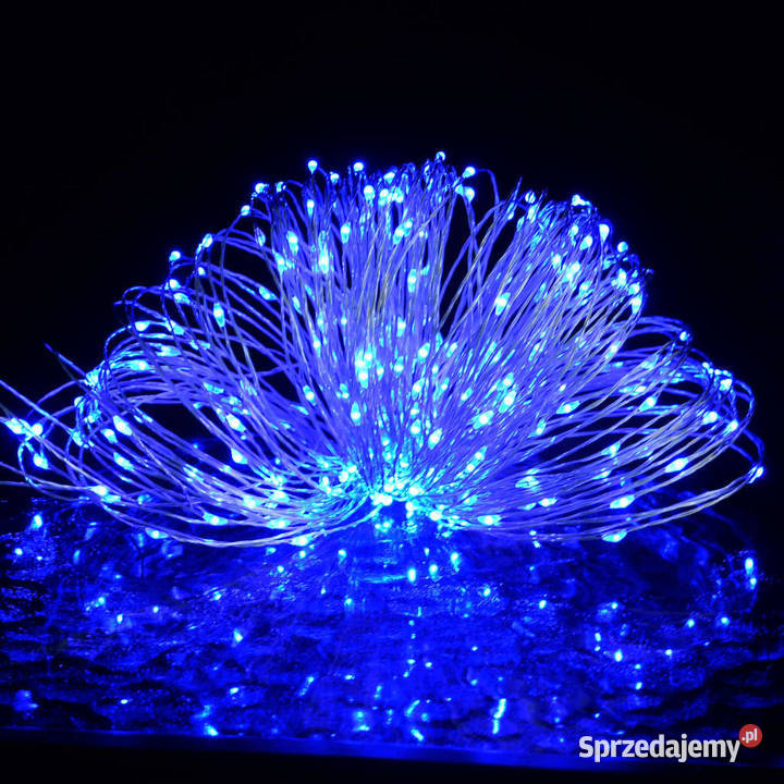 Lampki LED 300 diod niebieskie 30 m WM330053 Warszawa sprzedam