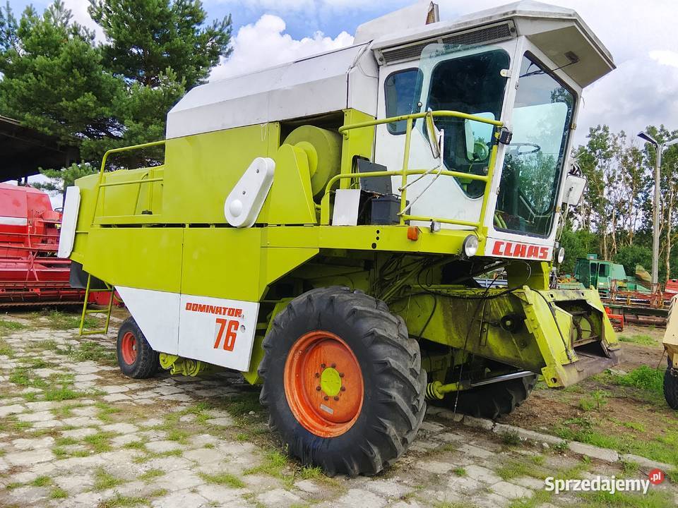Kombajn zbożowy Claas Dominator 76 kabina