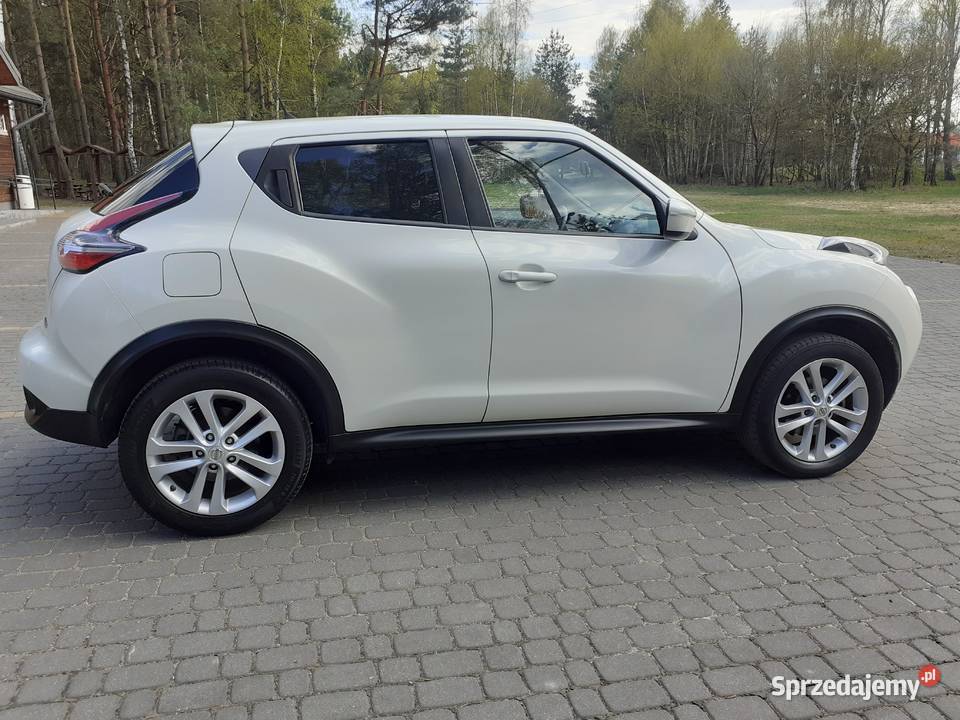 Nissan JUKE 15 dci lift biały Nissan Grudziądz
