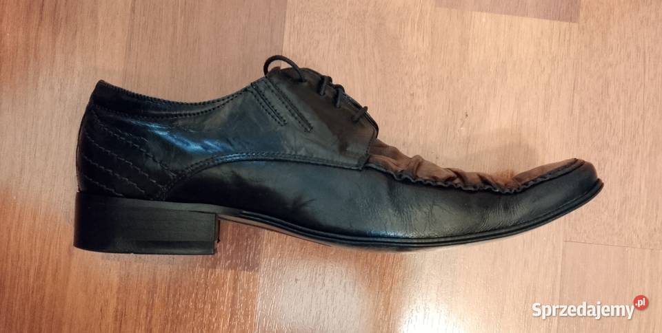 Półbuty wizytowe skórzane firmy Conhpol rozmiar Katowice
