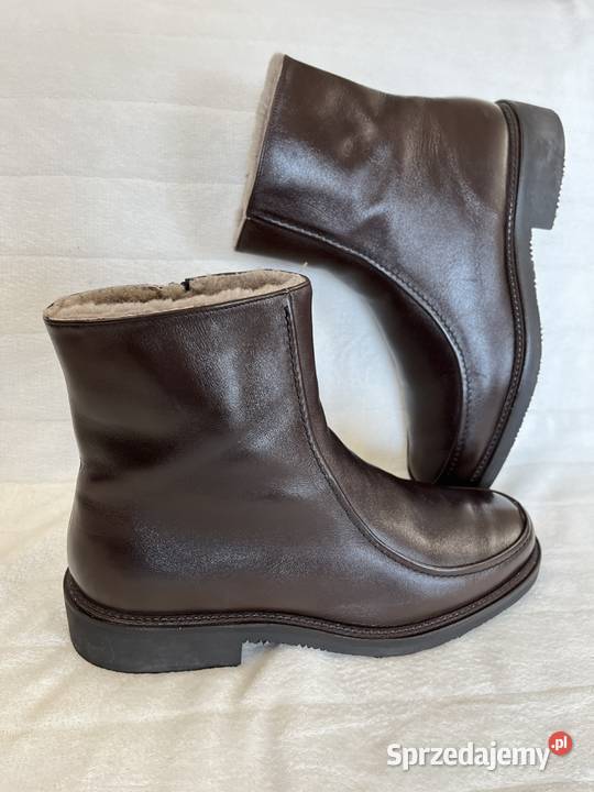 Gotthard skórzane wysokie buty kozaki męskie Jastrzębie-Zdrój