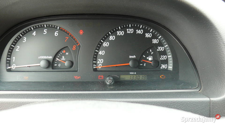 Toyota Camry 2003r 24 benzyna wiśniowy Sokółka sprzedam