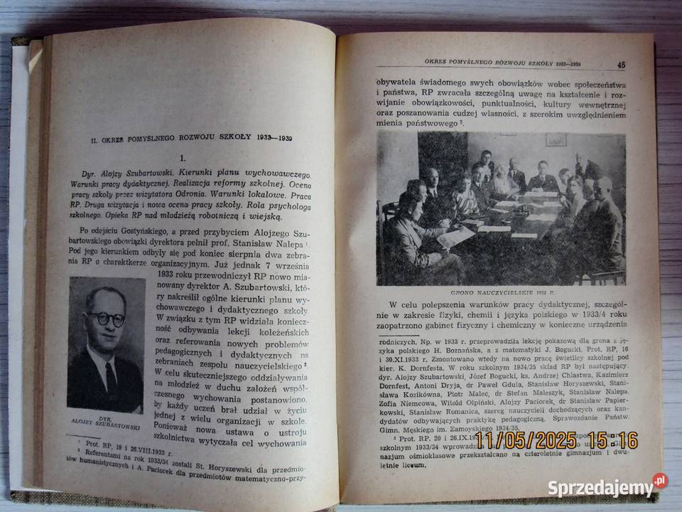 Księga pamiątkowa 50 lecia gimnazjum i liceum Bychawka Trzecia