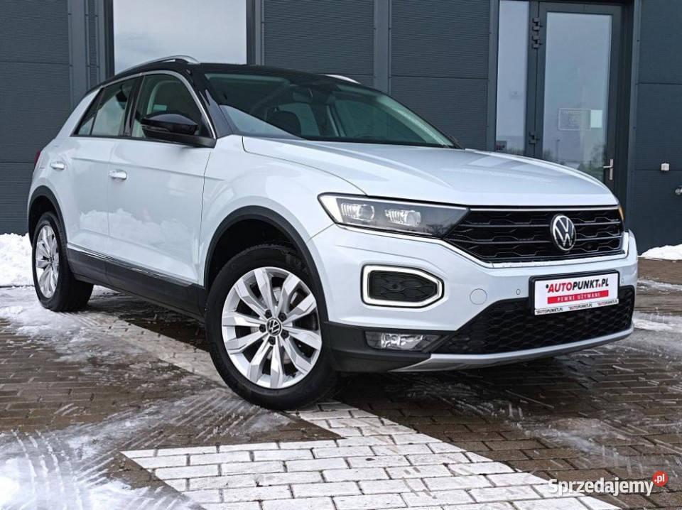 Volkswagen TRoc 2021r SalonPL FV23 ASO BLIS małopolskie Kraków