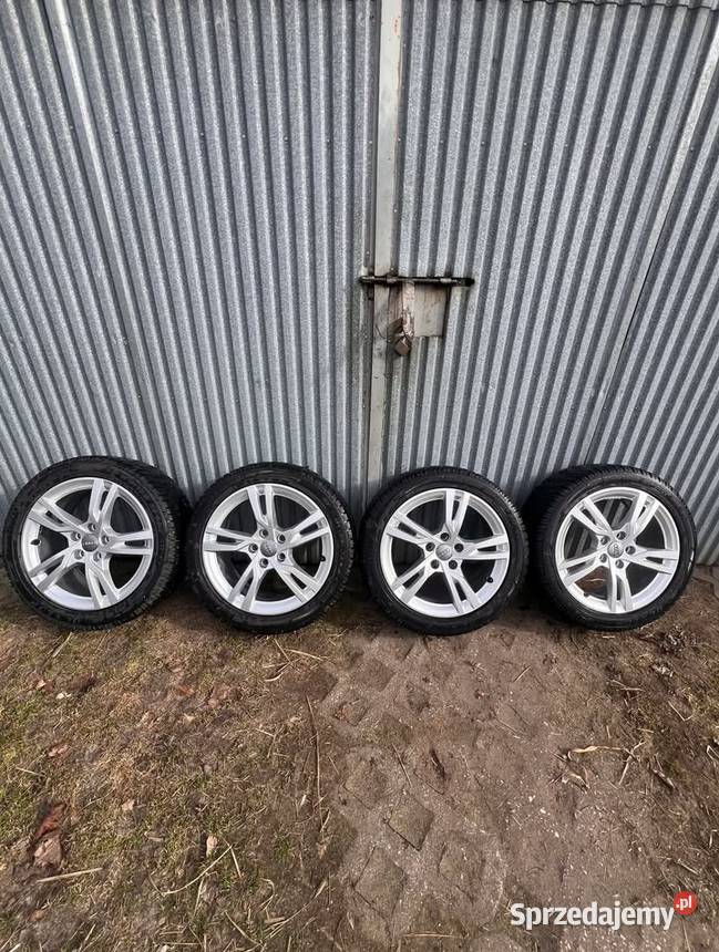 Felgi aluminiowe 17 5x112 zimowe opony Słopiec