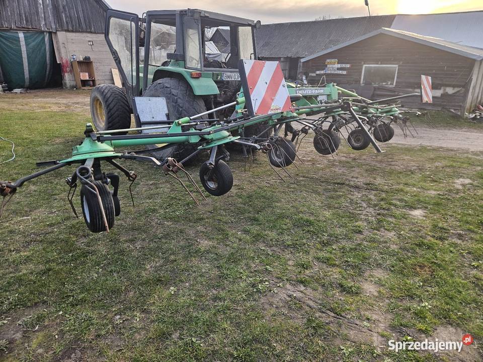 Przetrząsarka DeutzFahr kh376 rozbijak podlaskie