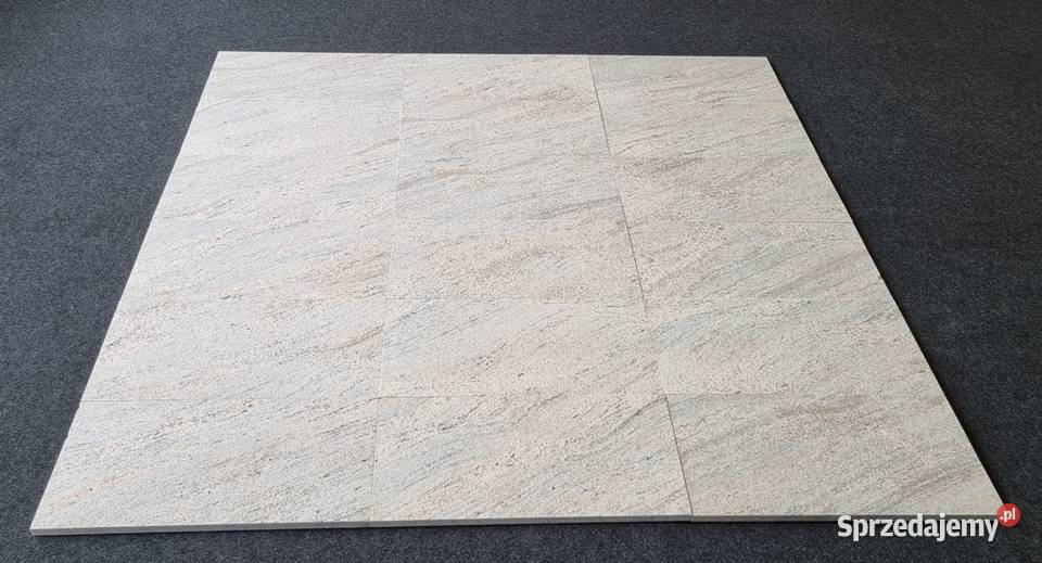 PŁYTKI TARASOWE PŁOMIENIOWANE KAMIENNE IVORY Bielawa