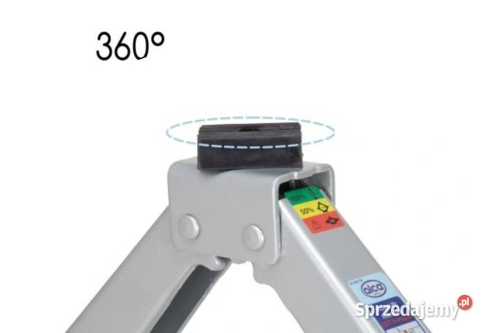 Podnośnik TRAPEZOWY 15t ALCA GUMA Klucz Poznań