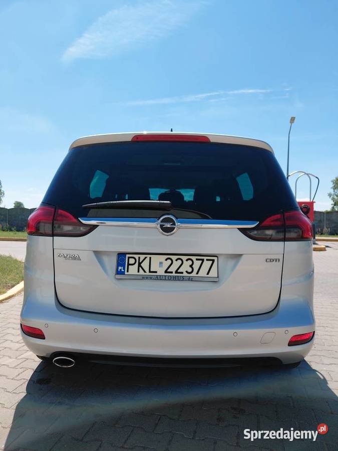 Opel zafira C 2013r 20 cdti165koni bezwypadkowy