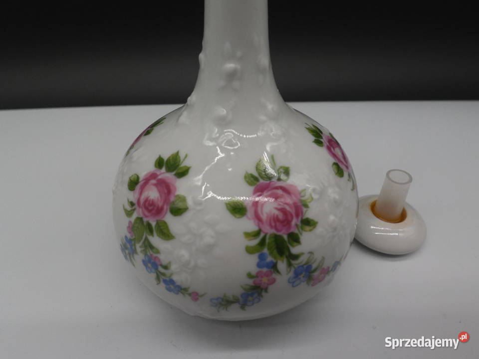 Porcelanowy WALLENDORF 1764 Perfumy Wazonik Raszków