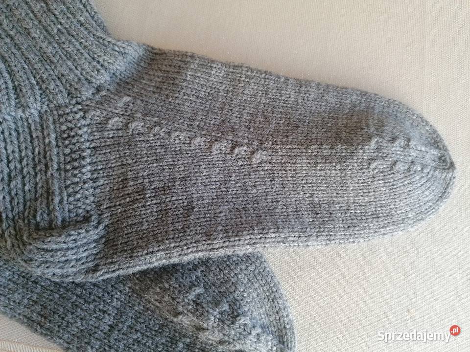 Skarpetki ręcznie robione 38 39 sprzedam