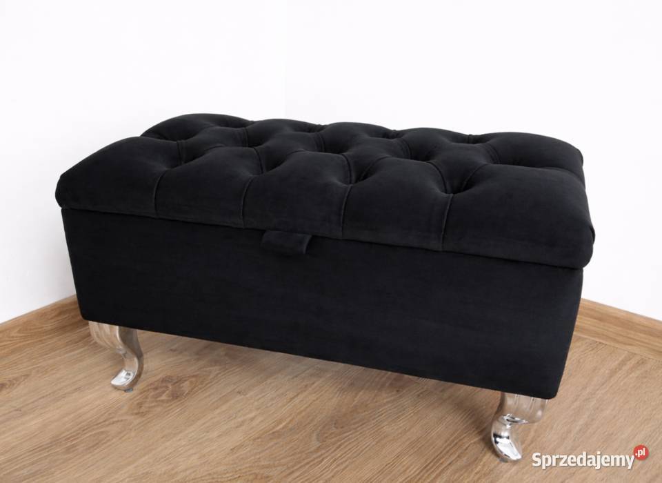 Pufa ławeczka 60x30 chesterfield otwierana z Stronie