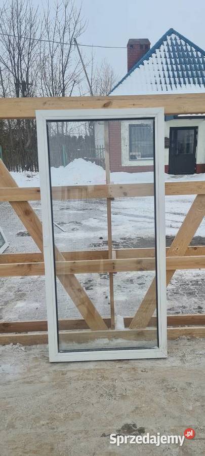 OKNA KacprzaK Witryna 73x150 FIX Używany PCV Lublin