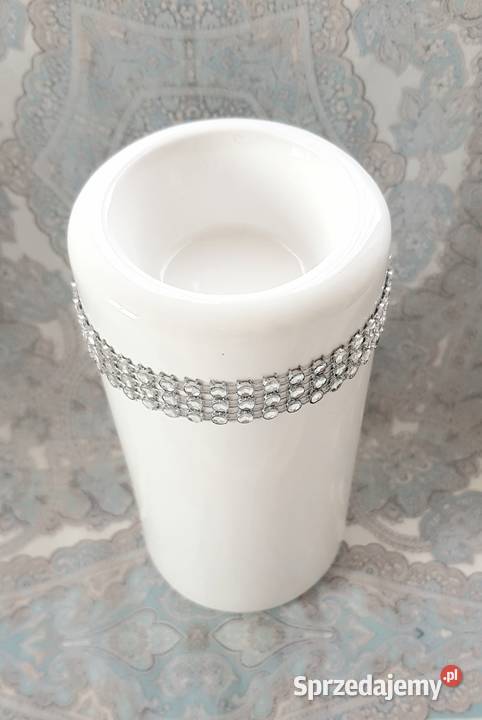 Komplet ceramicznych świeczników tealight śląskie sprzedam