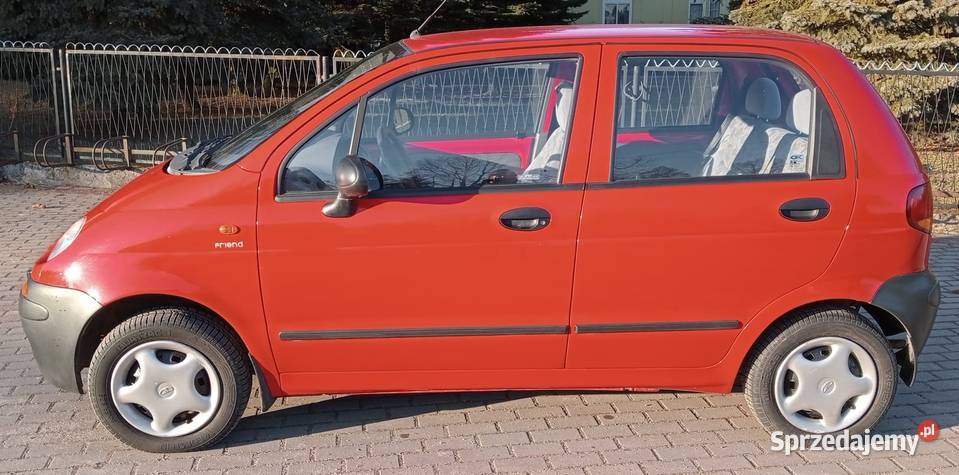 Daewoo Matiz w stanie i z małym przebiegiem Genowefa