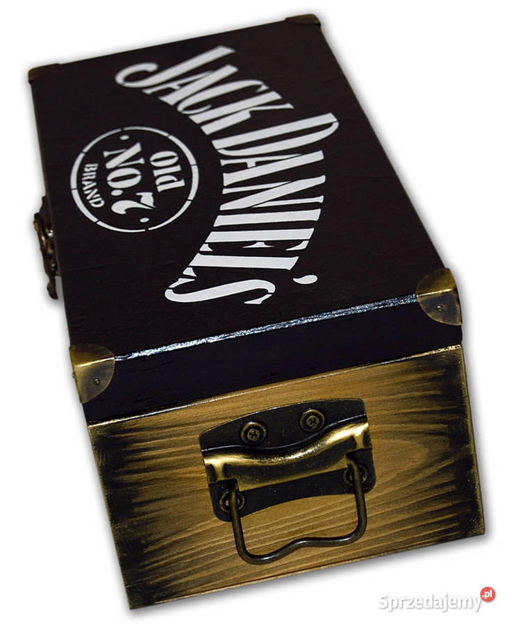 SKRZYNKA drewniana na WHISKY whiskey JACK kujawsko-pomorskie Bydgoszcz