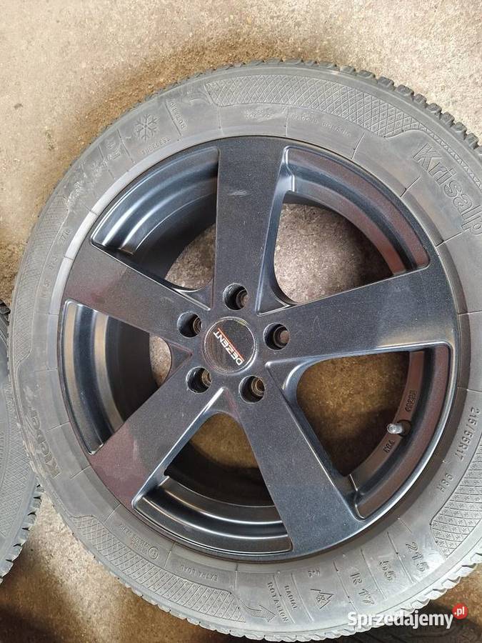 Alufelgi 5x112 17 ET48 DEZENT Audi MG Seat Skoda aluminiowe Choceń sprzedam