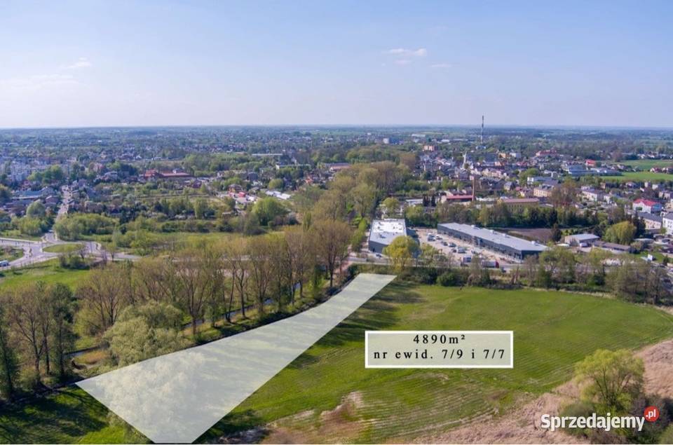 Działka rzececentrum miastamożliwe 40zł/m2 Ozorków