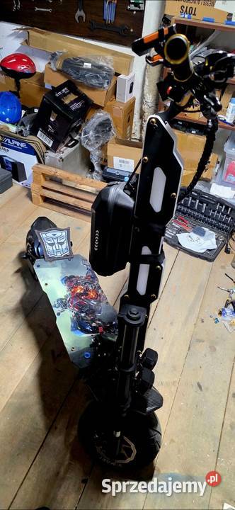 Hulajnoga elektryczna JEDYNA TAKA Dwusilnikowa Hulajnogi elektryczne Łapsze Wyżne